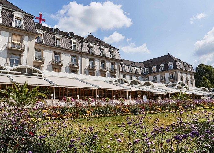 Spa gardens Steigenberger Hotel and Spa Bad Pyrmont in Bad Pyrmont, Germany ... photo