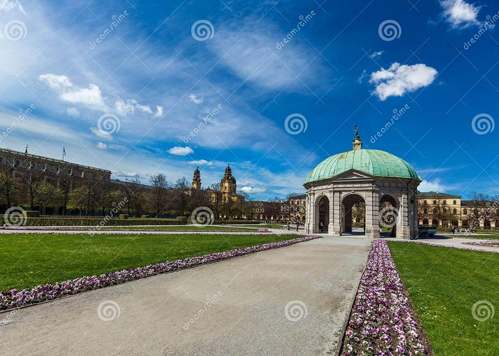 Hofgarten Pavilion in Hofgarten. Munich, Germany Stock Image - Image of ... photo