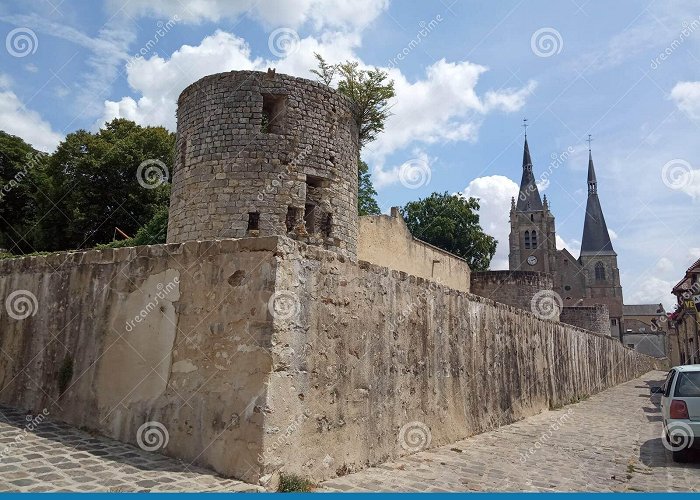 Chateau De Dourdan Chateau De Dourdan, Castle in France Stock Image - Image of market ... photo