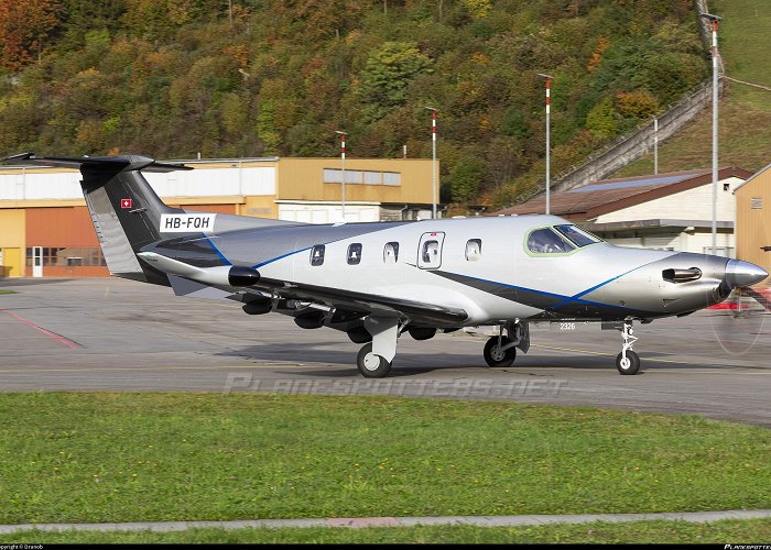 Buochs Airfield HB-FQH Pilatus Flugzeugwerke Pilatus PC-12 NGX (PC-12/47E) Photo ... photo