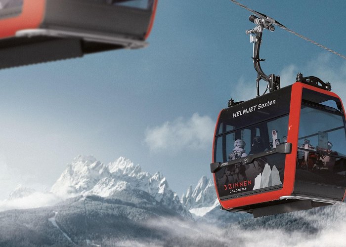 Sexten - Helm cable car 3 stars s hotel at Versciaco, San Candido Alta Pusteria - HELMJET ... photo