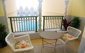 Beachfront Luxury Apartment-Pearl Island شقه مطله على الشاطئ بجزيرة اللؤلؤه Dauhá Exterior photo