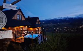 Vila Domki Widokowe Wooden Luxury Chalet Zab Exterior photo