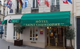 Hotel Saint Christophe Paříž Exterior photo