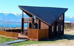 Vila Akureyri Log Cabin Exterior photo