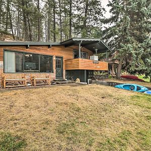 Vila Flathead Lake Waterfront Cabin With Dock And Kayaks Polson Exterior photo