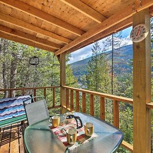 Vila Private Yaak River Hideaway With Deck And Mtn Views! Troy Exterior photo