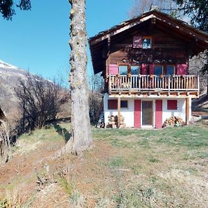 Apartmán Idyllic Chalet In Evolene, With View On The Dent Blanche And The Mountains Exterior photo