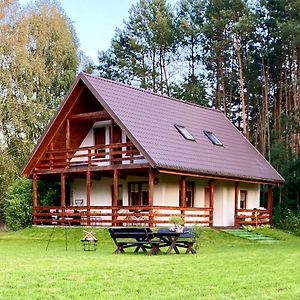 Vila Domek Nad Wkra Popielzyn Gorny Exterior photo