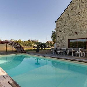 Vila Nocnoc - Gite Du Vieux Pressoir, Piscine Chauffee Et Couverte Campbon Exterior photo