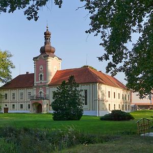 Hotel Penzion Zámek Lešany Netvořice Exterior photo