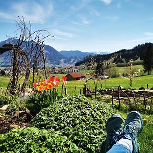 Apartmán Blumenoase Allgaeu Schwanden Exterior photo