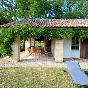 Vila Maison Charmante Avec Jacuzzi A Saint Ciers De Canesse Exterior photo