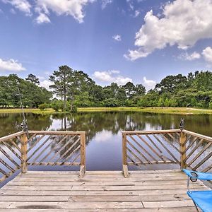 Stylish Woodville Cabin Fishing Dock Access! Exterior photo