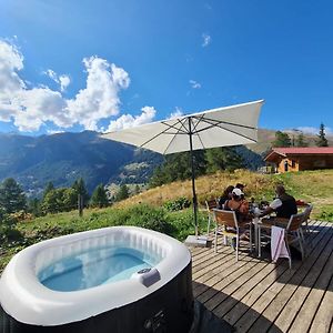 Vila Chalet Biene - Swiss Alp Chalet With Sauna And Jacuzzi Ulrichen Exterior photo