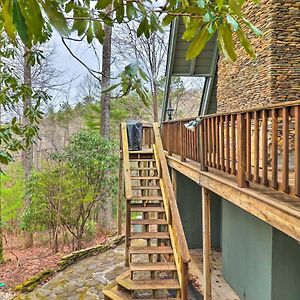 Vila Amazing A-Frame With Private Hiking And Amenities Brevard Exterior photo