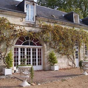 Vila Gite De Groupe Du Chateau De La Meziere Lunay Exterior photo