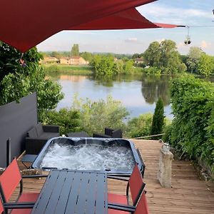 Vila Maison Cocoon Avec Jacuzzi Prive Vue Dordogne Castillon-la-Bataille Exterior photo