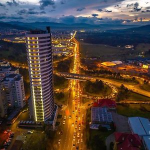 Apartmán The Sky Tower - Your Panoramic Life Kluž Exterior photo