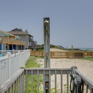 Oceanfront Emerald Isle Escape With Private Hot Tub! Exterior photo