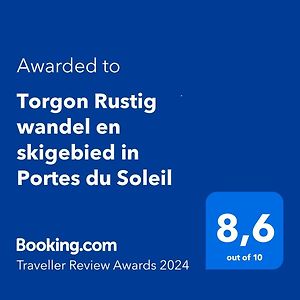 Apartmán Torgon Rustig Wandel En Skigebied In Portes Du Soleil Exterior photo