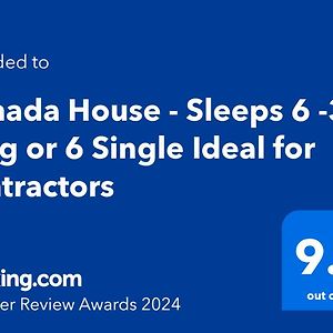 Canada House - Sleeps 6 -3 King Or 6 Single Ideal For Contractors Warrington Exterior photo