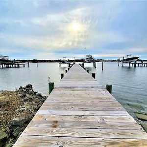 Vila Dock House, Close To Camp Lejeune, Water Access, Dock, King Bed Cedar Point Exterior photo