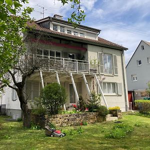 Apartmán Haus Am Bach Schwäbisch Gmünd Exterior photo