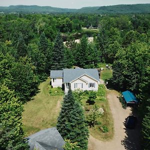 Apartmán Le Chalet Jaune Sur La Mastigouche Mandeville Exterior photo