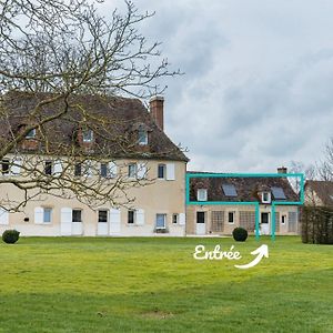 Vila Bagatelle Avec Jardin Et Piscine Chauffee Bieville-en-Auge Exterior photo