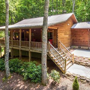 Vila Log Cabin In Great Smoky Mtns Near Cashiers! Glenville Exterior photo