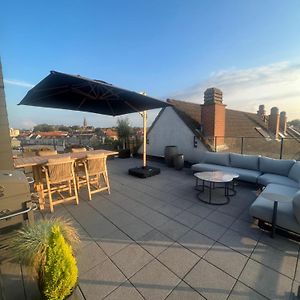 Apartmán Penthouse With Awesome Terrace And Free Parking Kortrijk Exterior photo