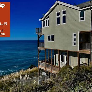 Apartmán Incredible Ocean View, Oceanfront! By Oceanviewhottubs Shelter Cove, Ca Tesla Ev Station Exterior photo