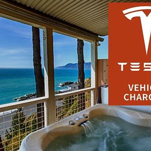 Apartmán Amazing Oceanview, Oceanfront! By Oceanviewhottubs Shelter Cove, Ca Tesla Ev Station Exterior photo