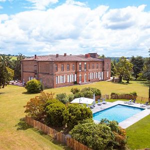 Vila Chateau Beaudesert - Piscine - Tennis - Parc De 50Ha Corbarieu Exterior photo