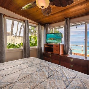 Vila Hawaii Oceanfront Beach House Paradise On The Beach Family Activities Haleiwa Exterior photo