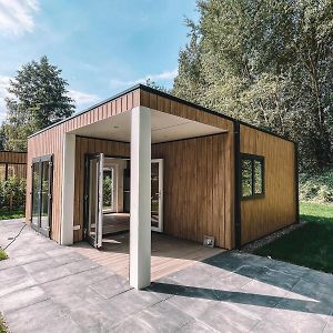 Hotel New Tiny House Cinta- Dichtbij Zee & In Een Groene Omgeving Lewedorp Exterior photo