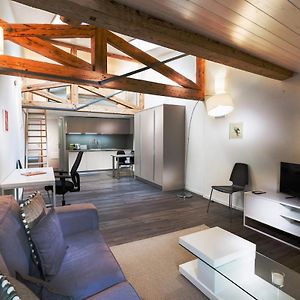 Apartmán Charming Mezzanine Studio In The Heart Of Morges Gr45 Exterior photo