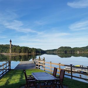 Vila Nesheim Cabin-By-The-Sea Øygarden Exterior photo