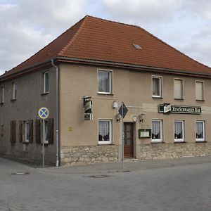 Hotel Gasthaus ,,Zum Schwarzen Baer" Gusten Exterior photo