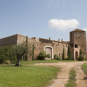 Hotel Castell De Vallgornera Girona Exterior photo