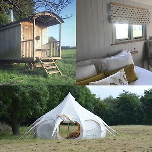 Vila Goblin Coombe Glamping Lulsgate Bottom Exterior photo