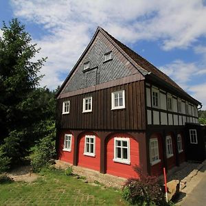 Vila Oberlausitzer Ferienhaus Gebirgshaeusl Jonsdorf Exterior photo