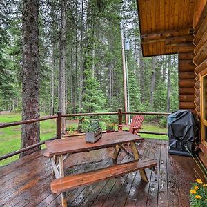 Vila Cozy Glacier Park Log Cabin - Best In The West! Essex Exterior photo