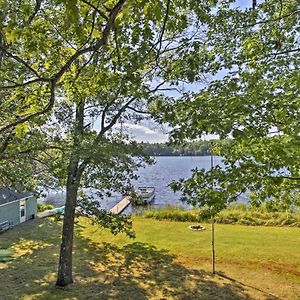 Vila Spider Lake Cabin Boathouse, Canoe, Deck And Sauna! Iron River Exterior photo