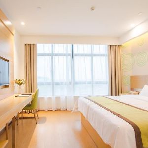 Greentree Inn Wuxi Huishan District Yangshan Town Jiayang Life Plaza Business Hotel Ťia-sing Exterior photo